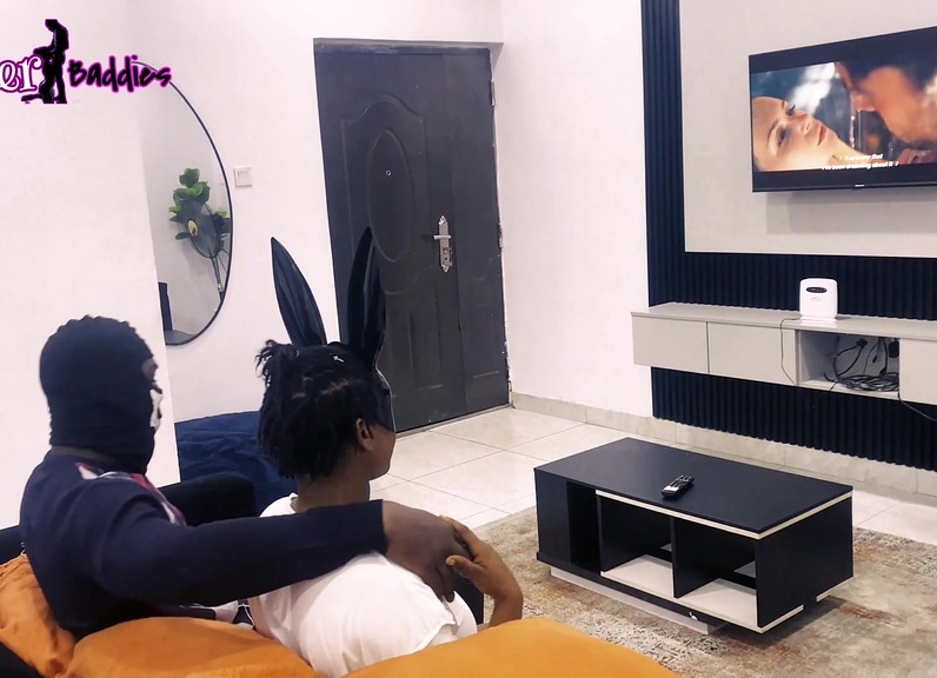 Horny House Wife Seduces Robber With Netflix And Chill (Full Video)