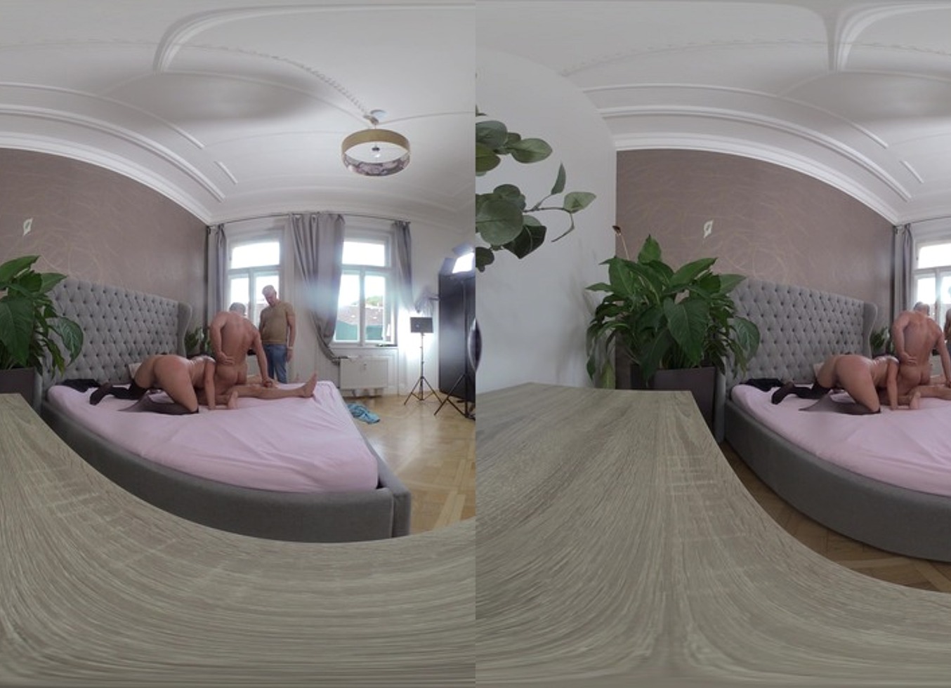 Daphne Klyde VR Video Part Two - Double Meat Sandwich (DVP) Makes Thick MILF Squirt Buckets of Joy Juice