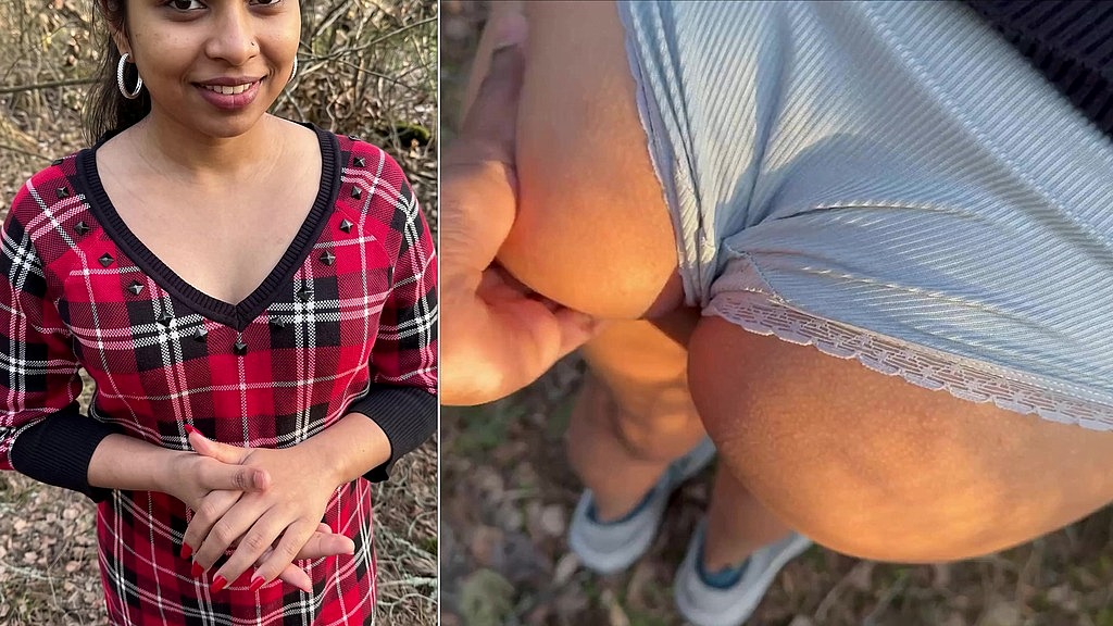 dushaanii - calda sorellastra dello Sri Lanka che tradisce suo marito all'aperto (RashmiKella, Rashmi_Kolla) dushaanii - sri lankan hot stepsister cheating her husband outdoor (RashmiKella, Rashmi_Kolla)