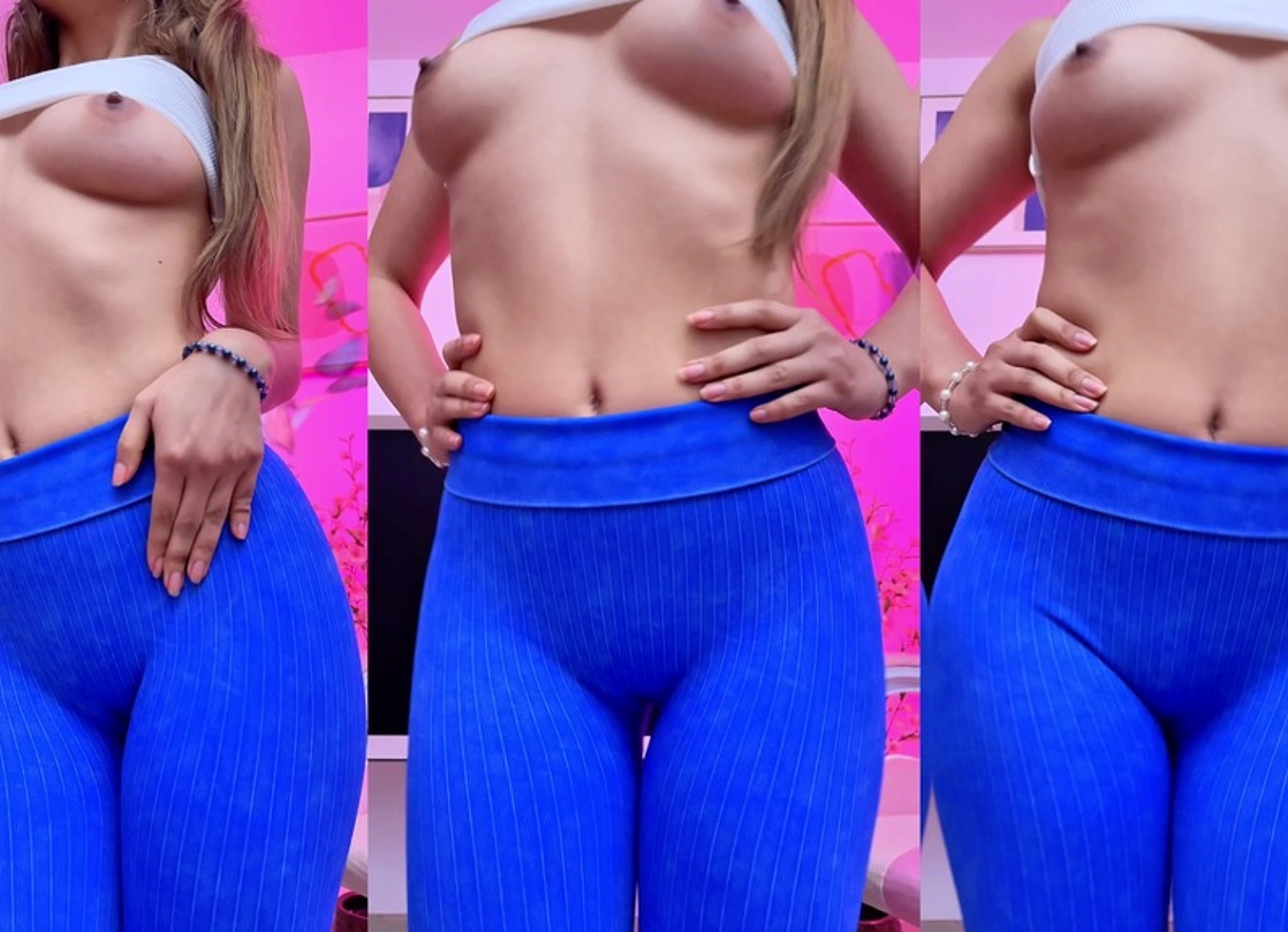 Leggins And Boobs, All Natural For You Baby!