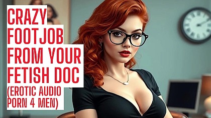 Hot psychiatrist uncovers your foot fetish (Audio Porn)