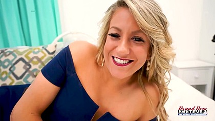 Curvy Inked Blonde Mature Anya Hot Solo Session!