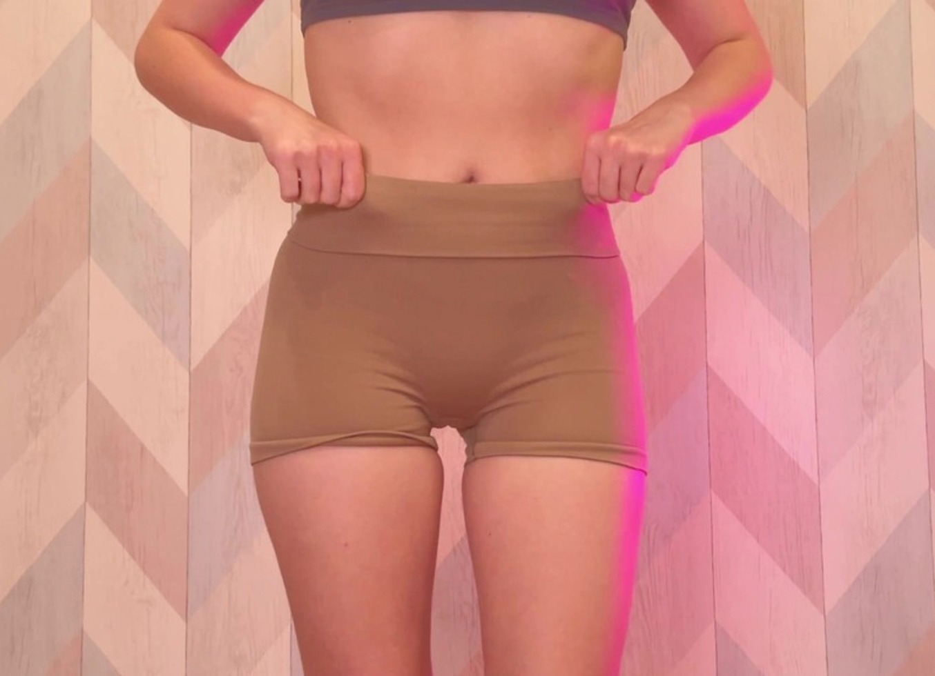 Panty Try-On Tease - Tight, Sheer & Soaked