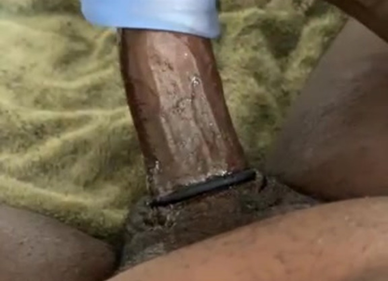 Thick Dick Playing With Toy