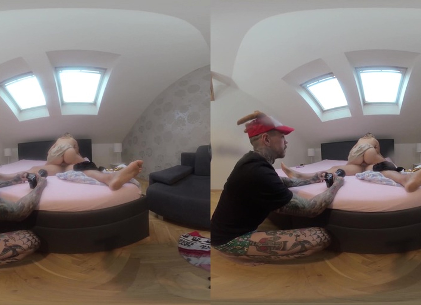 Chloe Chevalier VR Part Two - Christmas Anal Creampie For Submissive French Teenager