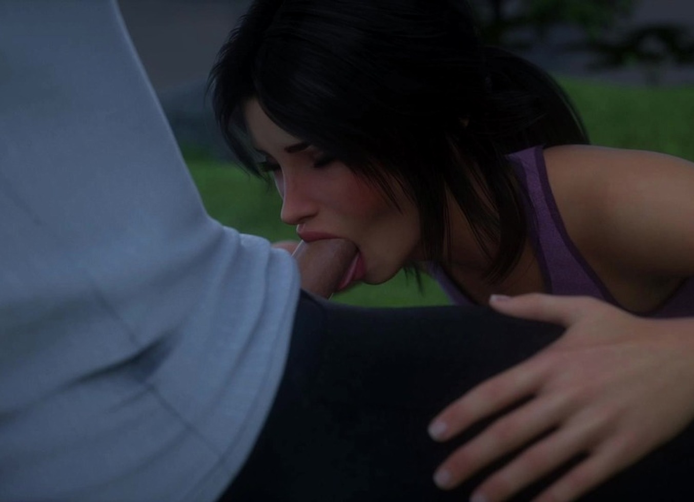 Stepsis Says "Stepbro I'm Going To Suck You Dry" - 3D Hentai Animated Porn - Milfy City