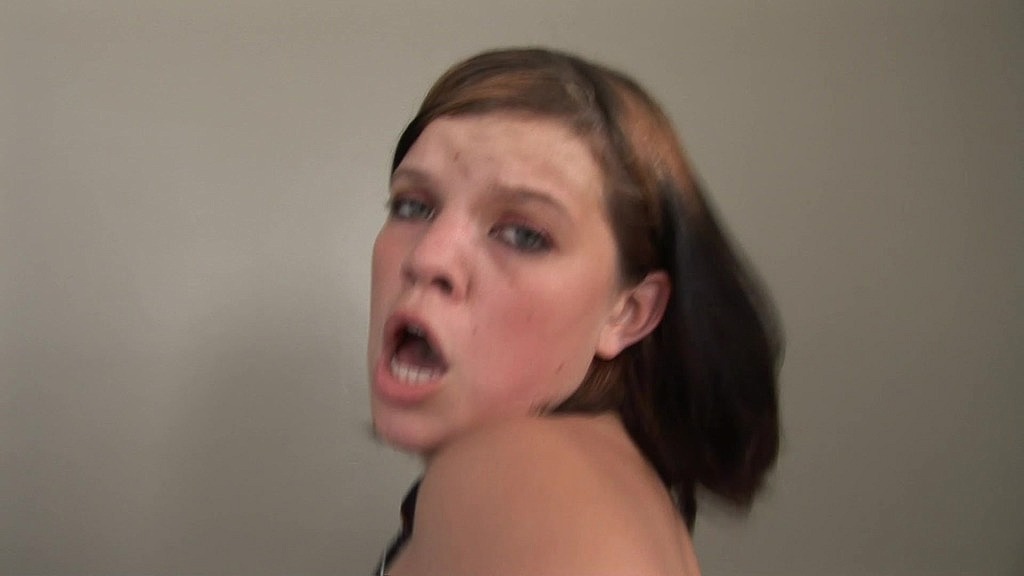 Kiki Daire cums on his cock and lets him poke around until he pops off