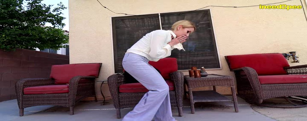 ineed2pee sydney paige pissing dress pants after work
