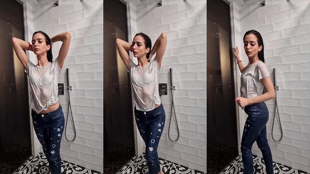 shower with my clothes (Exotic_brunettee) shower with my clothes (Exotic_brunettee)