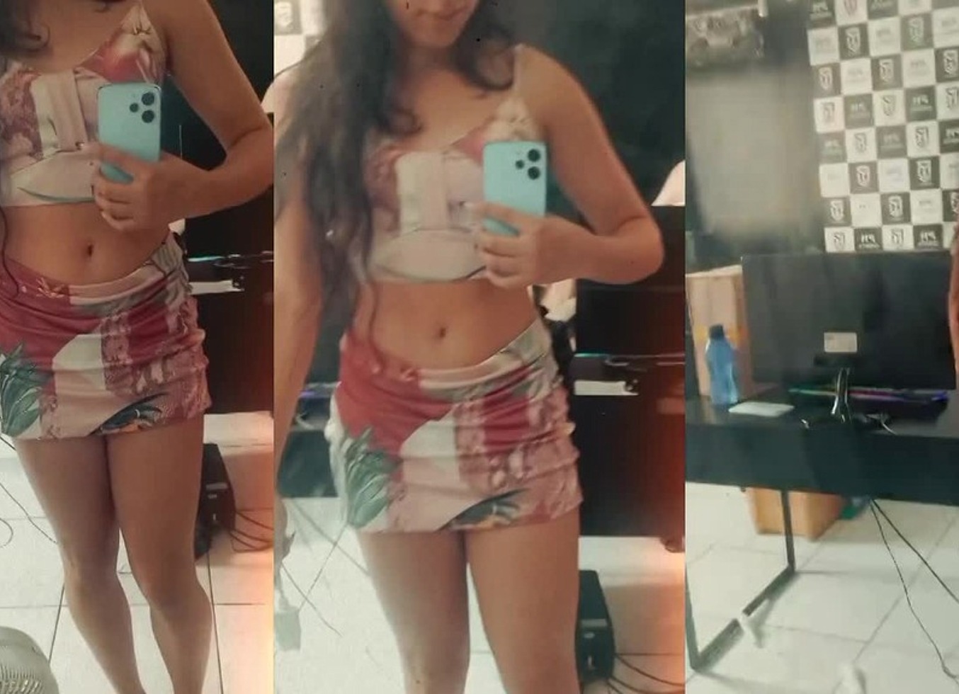 Annie Ninfeta Mostrando Treino Em Dia