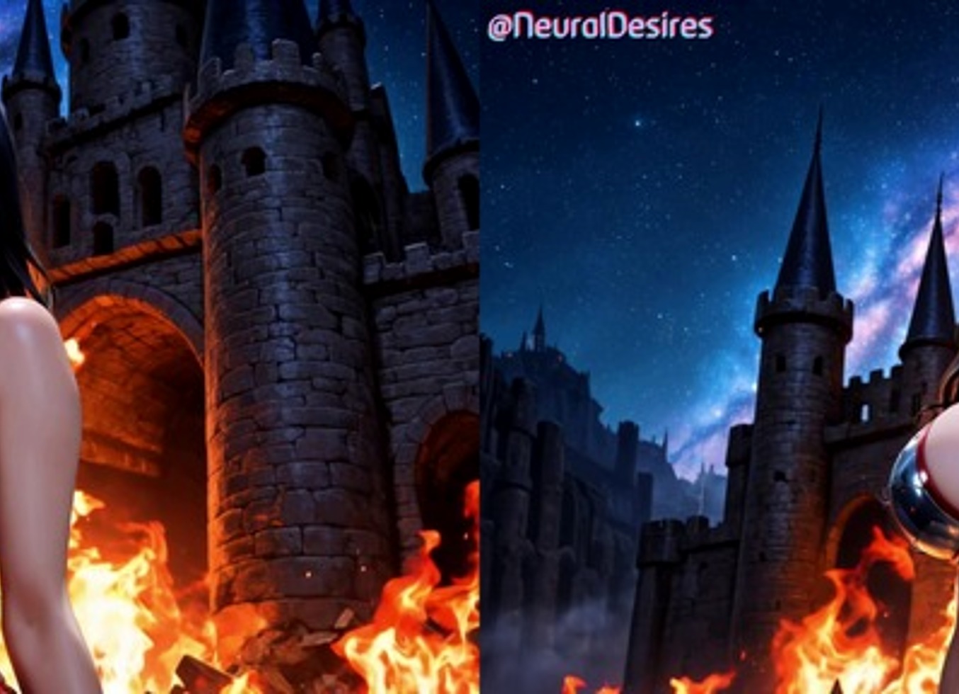 Ember Witch: Blaze Of Passion (Side-By-Side VR) ~ AI-Generated