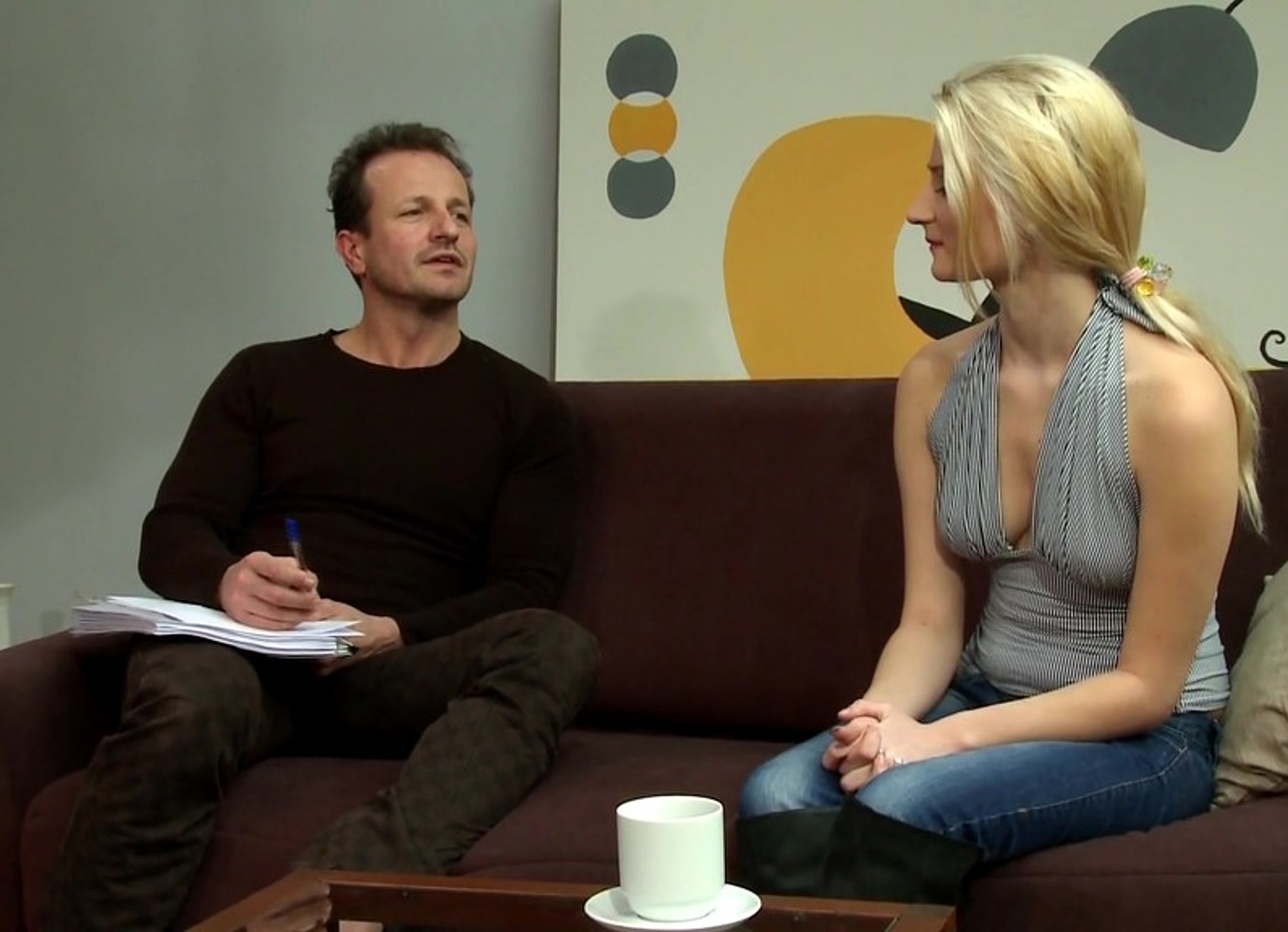 Beautiful European Girls First Scene