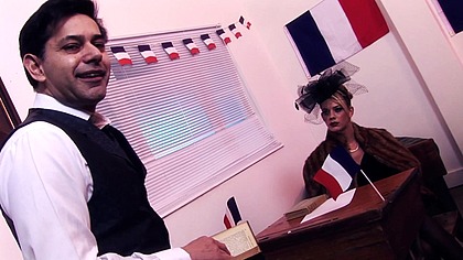 Charlee Chase And Chloe Delaure Keep Their Clothes On During Naughty 4 Way