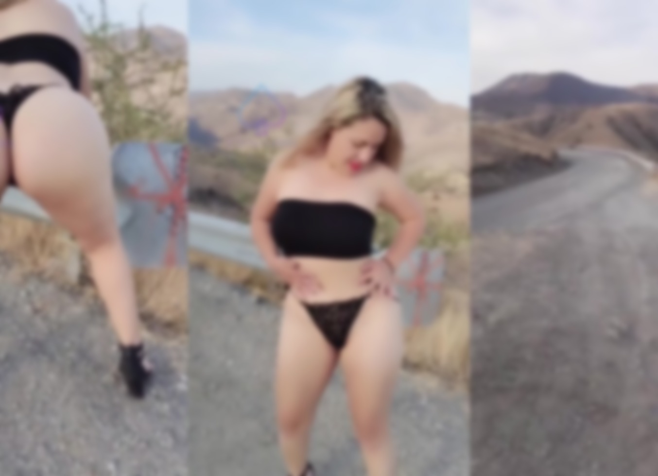 Exhibicionista En El Camino