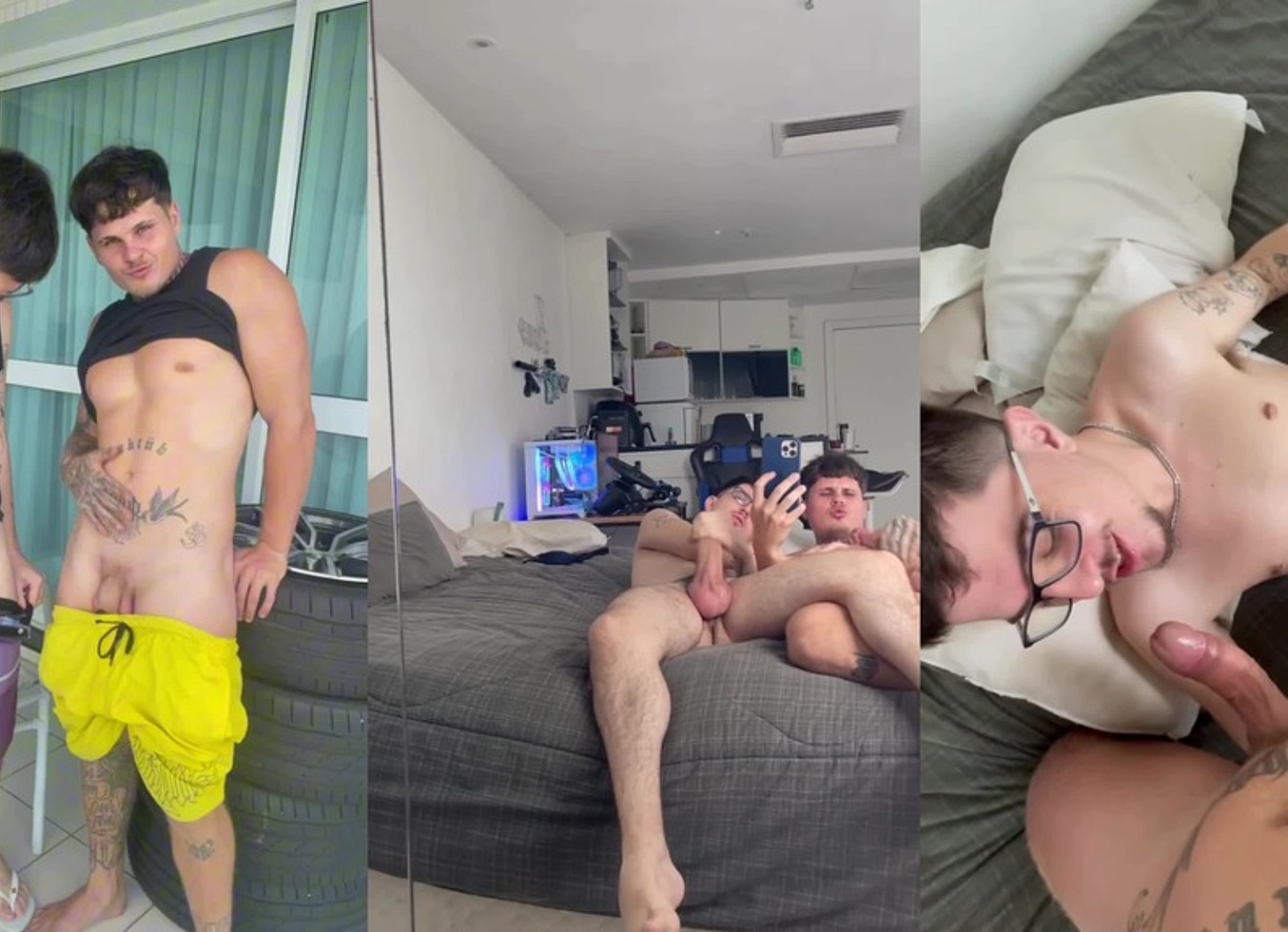 Convenci O Colega Hetero Da Academia A Fazer Uma Brotheragem Comigo.Me Deu Leite Na Boca. - Completo