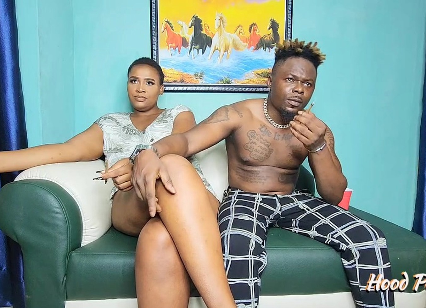 My Big Boobs Ebony Babe.