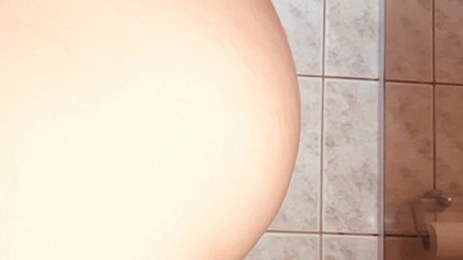 Husband catches wife masturbating.