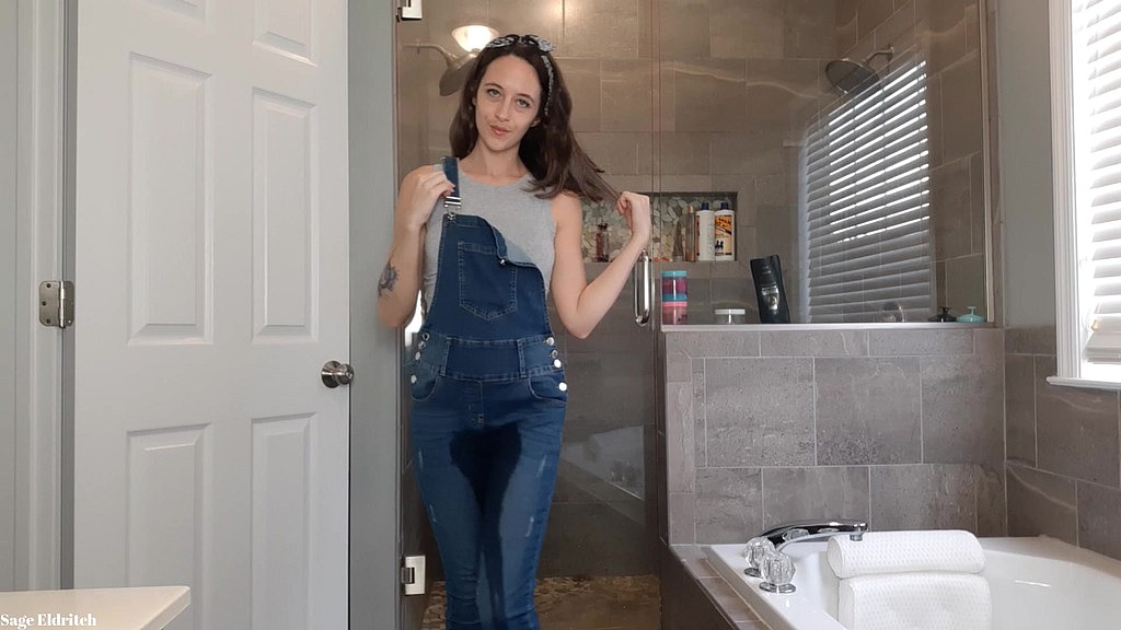 wetting my blue jean overalls (SageEldritch) wetting my blue jean overalls (SageEldritch)