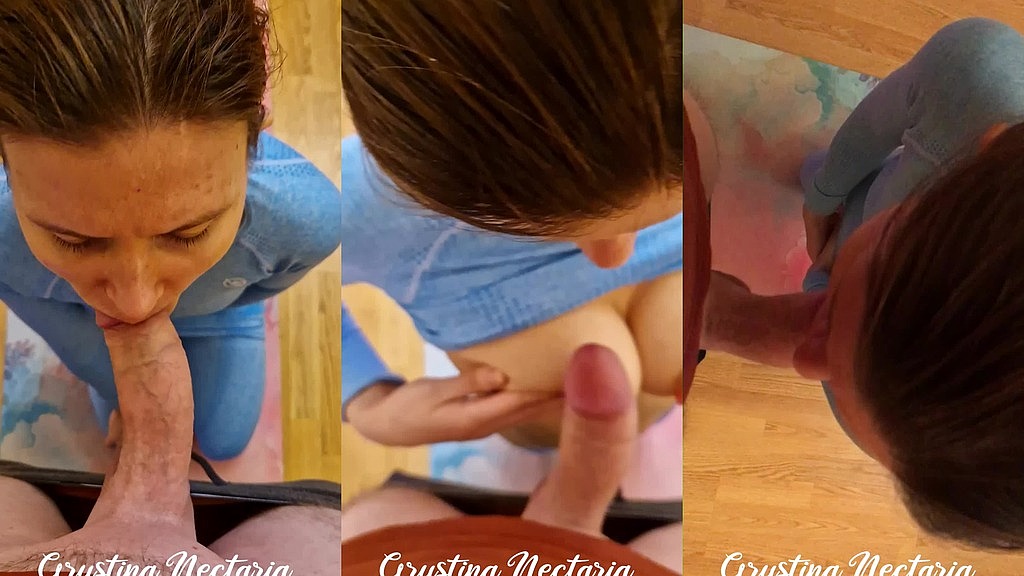 Un pompino con 3 telecamere (Grustina Nectaria, Robert Weizer) 3 cameras blowjob (Grustina Nectaria, Robert Weizer)