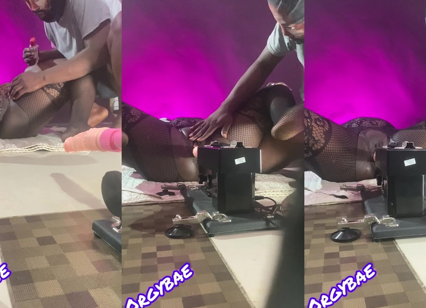 Cockold Dude Chose Machine Fuck Over His Cock