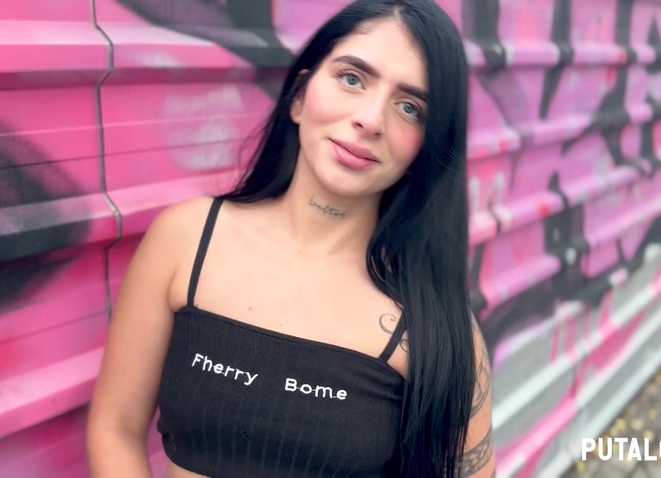 Putalocura - Pillada A Bellisima Culona Colombiana Abby Montano