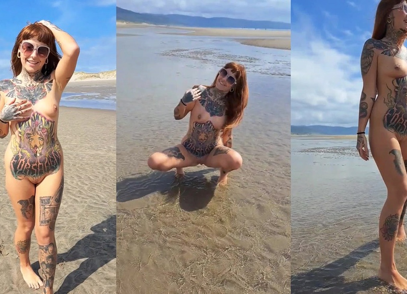 Public Pee On Nudist Beach