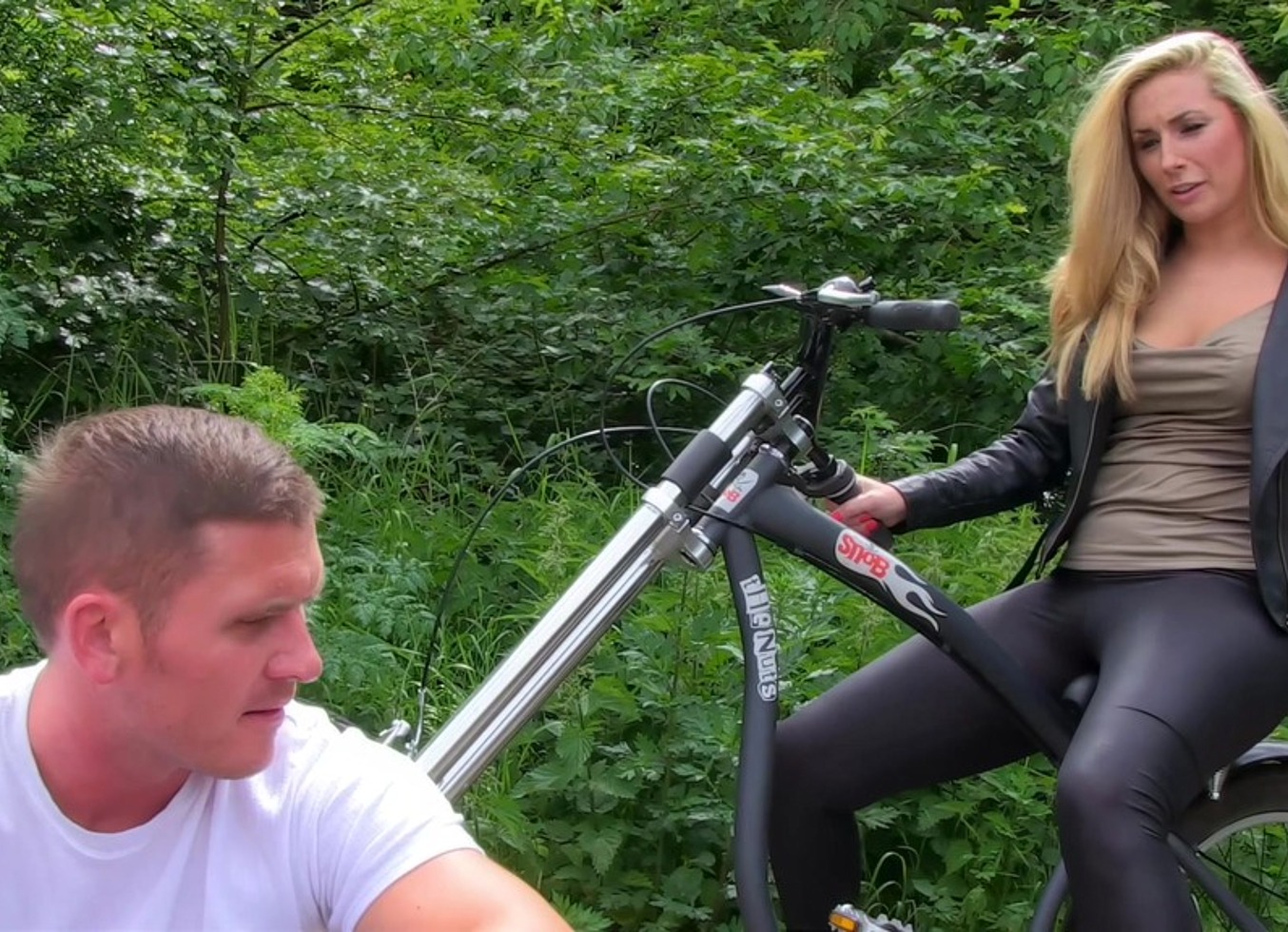 Banging The Biker Booty Babe