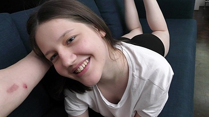 Cum inside pussy a 19yo teen babe