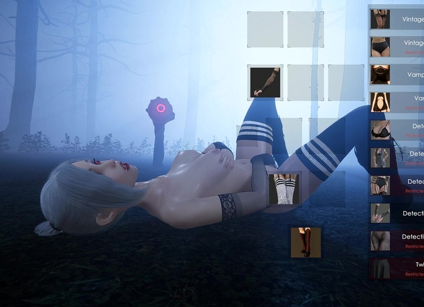 The Cutie Inhaled An Aphrodisiac And Began To Jerk Off Her Pussy In Front Of The Monster