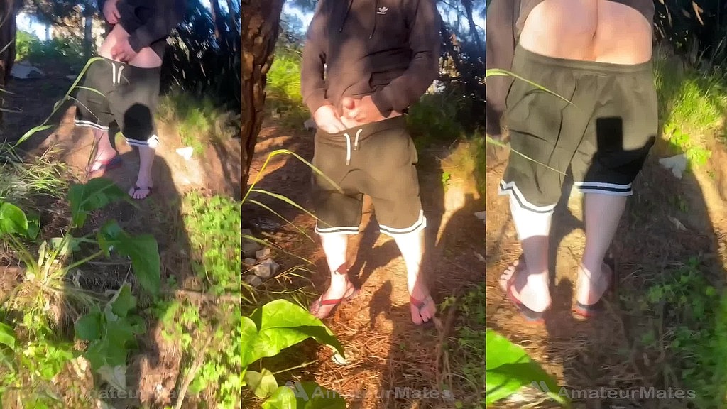 a redhead boy went for a pee in the woods and his friend followed him (Biflatmate, Shyflatmate) a redhead boy went for a pee in the woods and his friend followed him (Biflatmate, Shyflatmate)