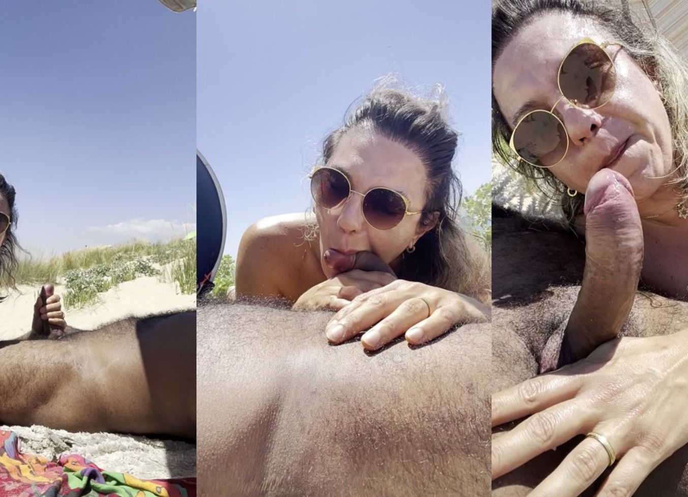 Boquete Em Publico Na Praia