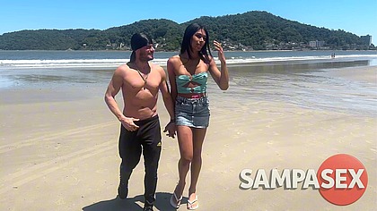 Hot Trans Alice Menezes Fucks Alex Victor Hard in Motel Bathroom 51023B