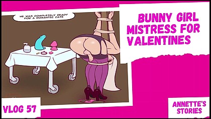 Vanilla Ending. Bunny Girl Mistress for Valentines 【F4M】Roleplay | Audio Hentai | ASMR