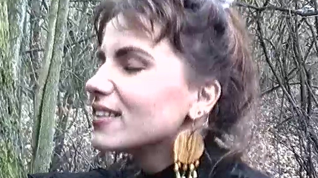 Barbara likes to fuck in the forest