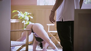 Goth MILF has anal sex with her stepson on the balcony—his big cock barely fits in her tight ass! FULL 4K VIDEO (2026-07-10) thumbnail