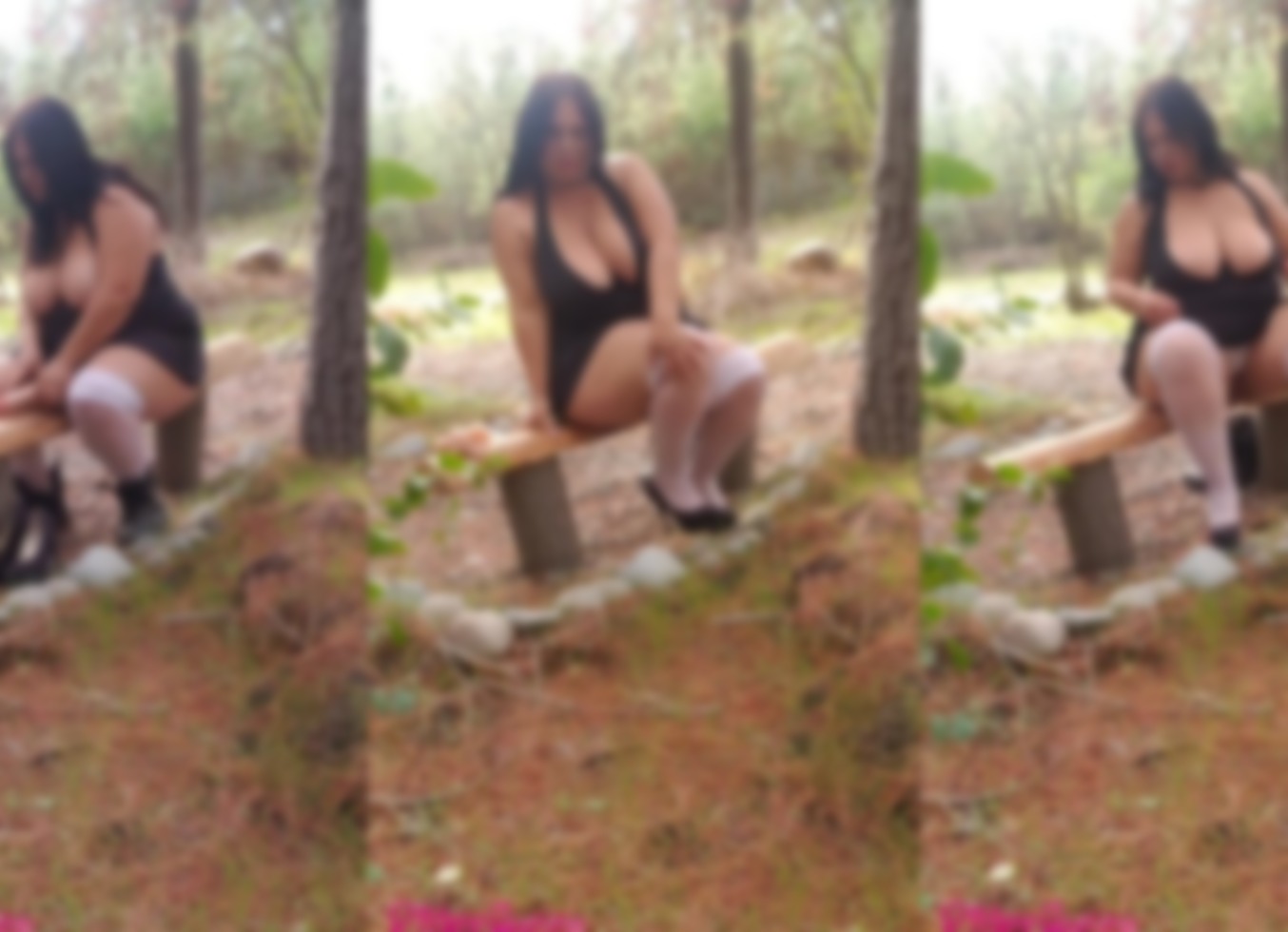 Sexy Mature BBW Changes Farmer Boots to Heels