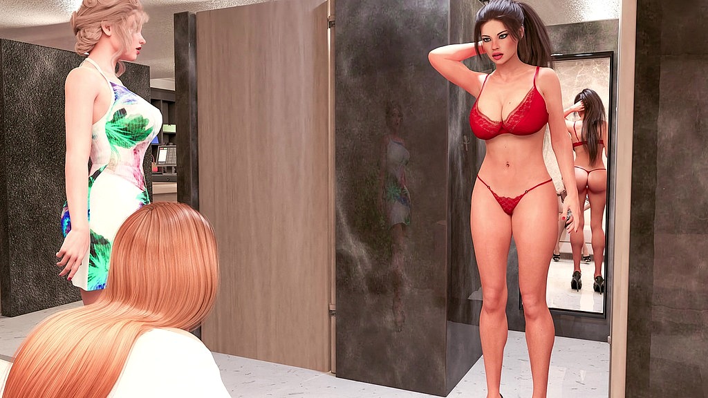 reunion 14 - jennifer and lisa s lingerie shopping () reunion 14 - jennifer and lisa s lingerie shopping ()