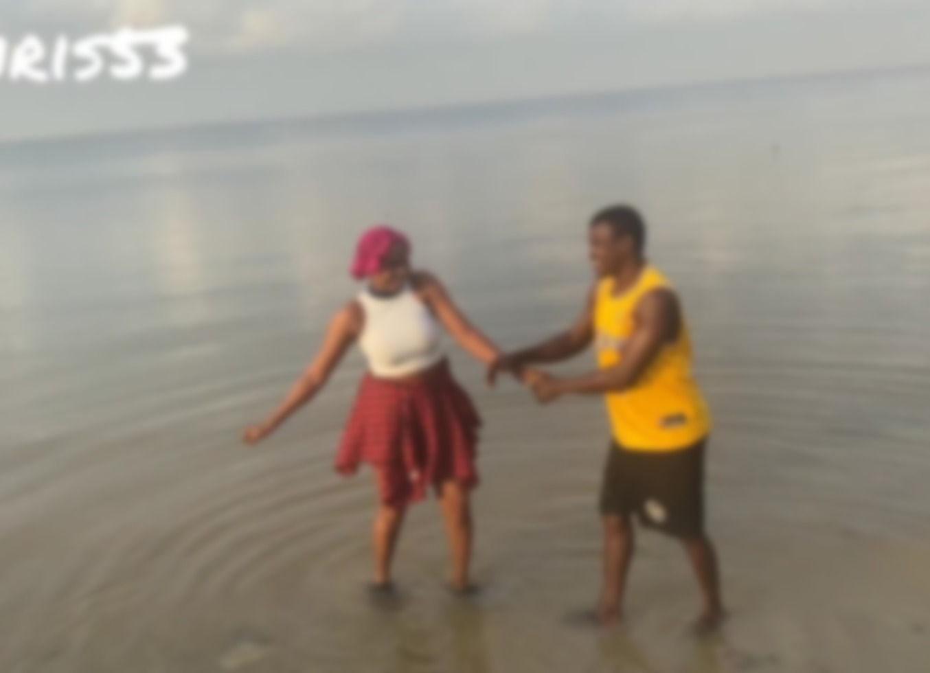 Having Fun On The Beach