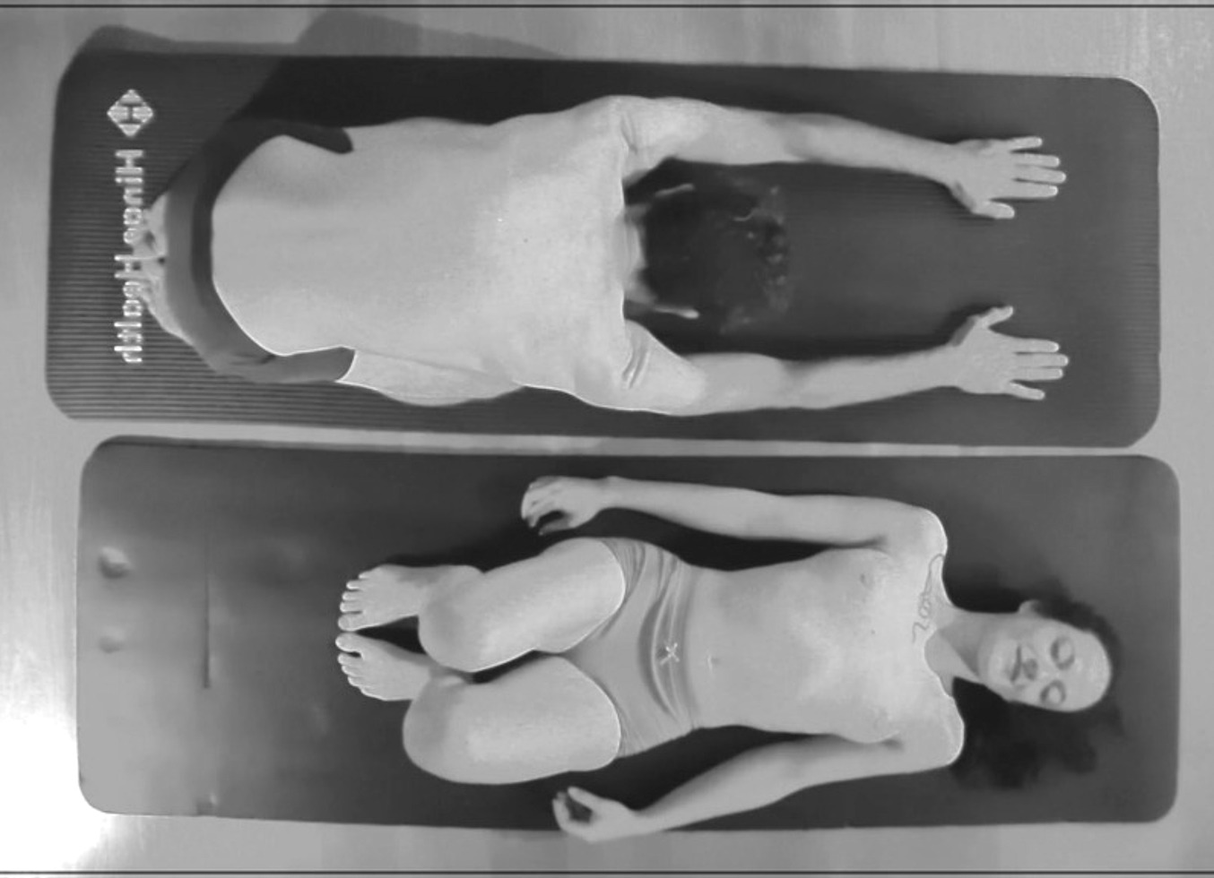 Security Camera Catches Co Ed Stretching In Underwear