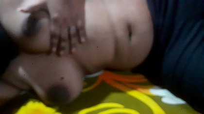 Dildo and fingers inside me