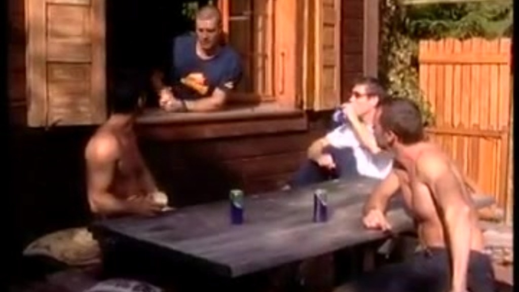 Sandra Mark loves when all three cock sockets are filled in gang bang