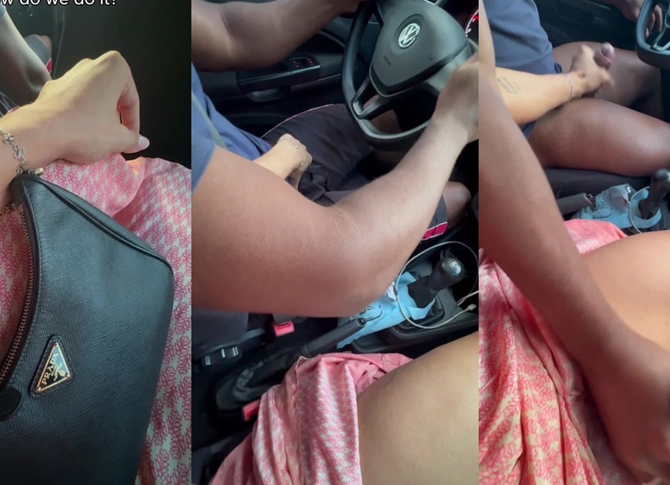 Naughty Uber Car Driver Jerked Me Off Until I Came. We Came Together!