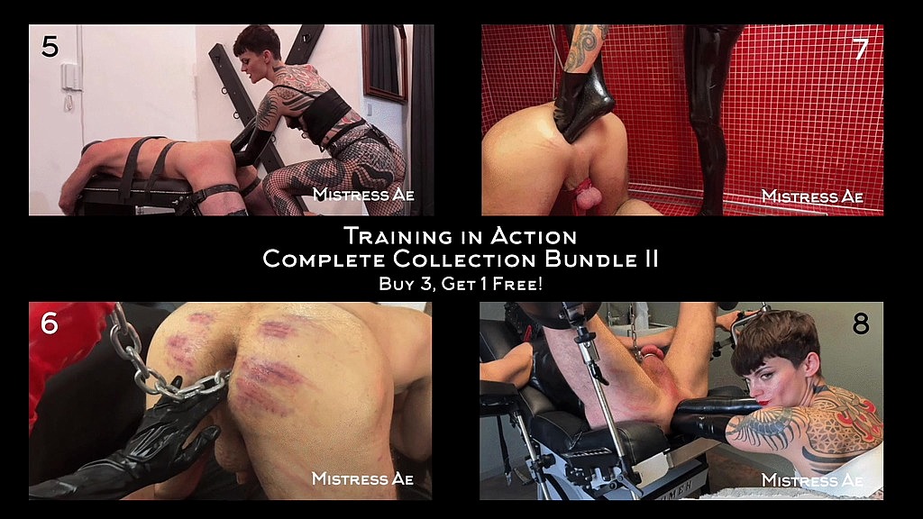 training in action complete collection bundle ii: buy 3, get 1 free! (Mr X, MistressAe) training in action complete collection bundle ii: buy 3, get 1 free! (Mr X, MistressAe)