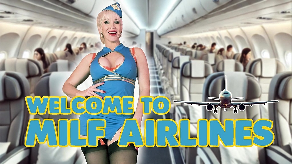 welcome to milf airlines with your hostess rebecca more (Rebecca More) welcome to milf airlines with your hostess rebecca more (Rebecca More)