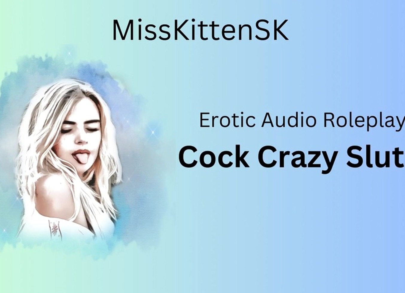 Erotic Audio Roleplay - Cock Crazy Slut - (English Accent & Very Dirty Girl)