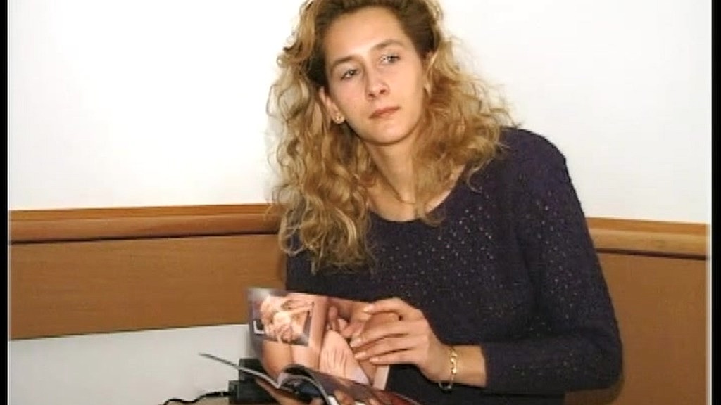 Theodora Is an Amateur Stripping for the First Time on Camera