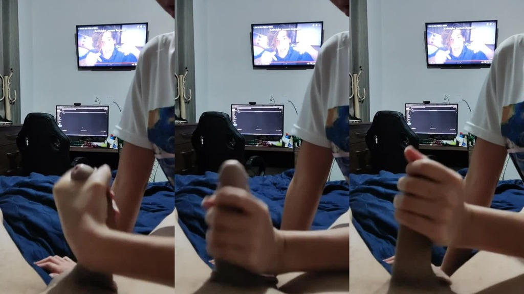 vip - recebendo uma punhetinha gostosa