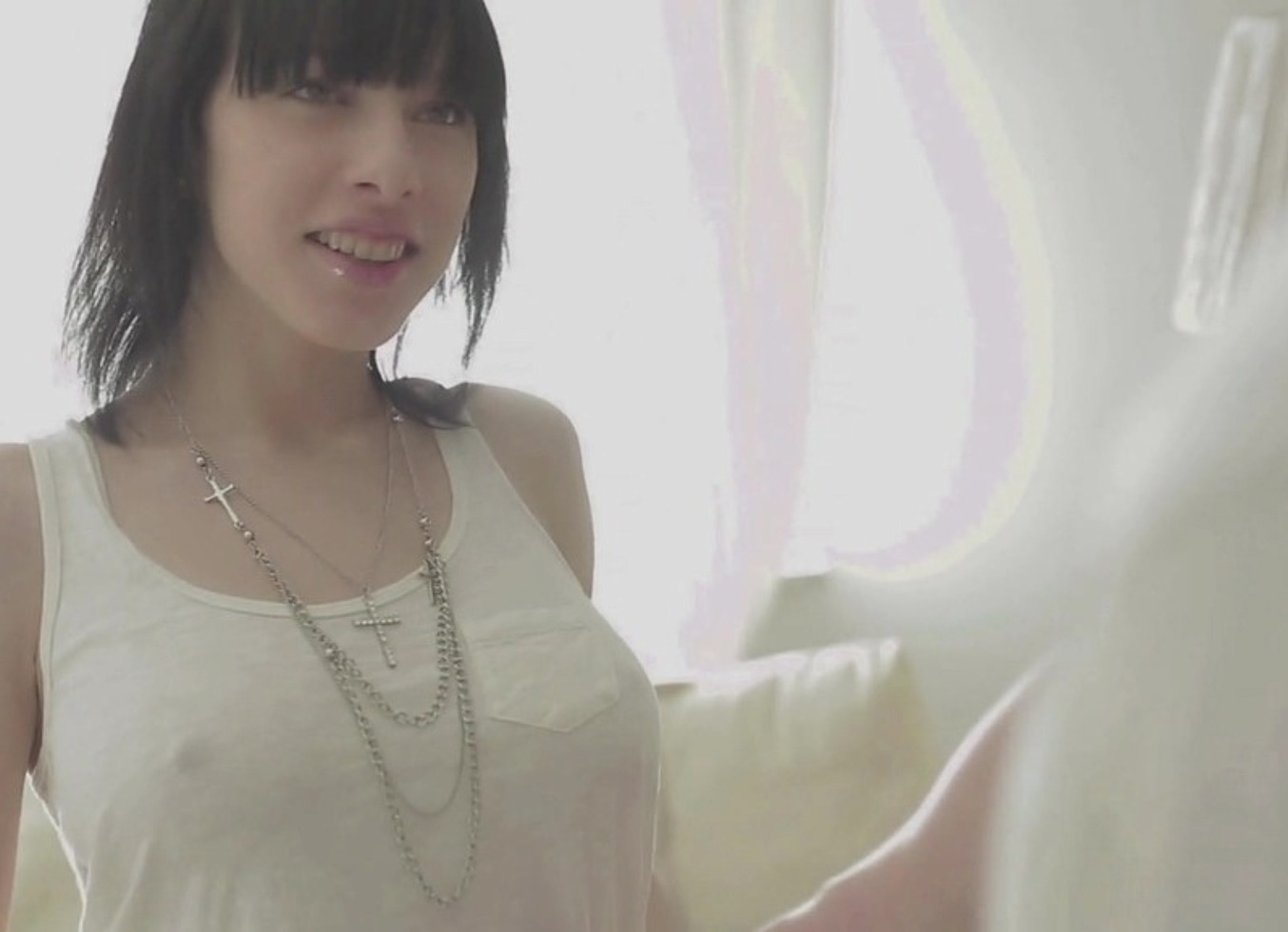 Alena Lets Her Boyfriend Finger Her Ass to Shove His Jizz in Deeper